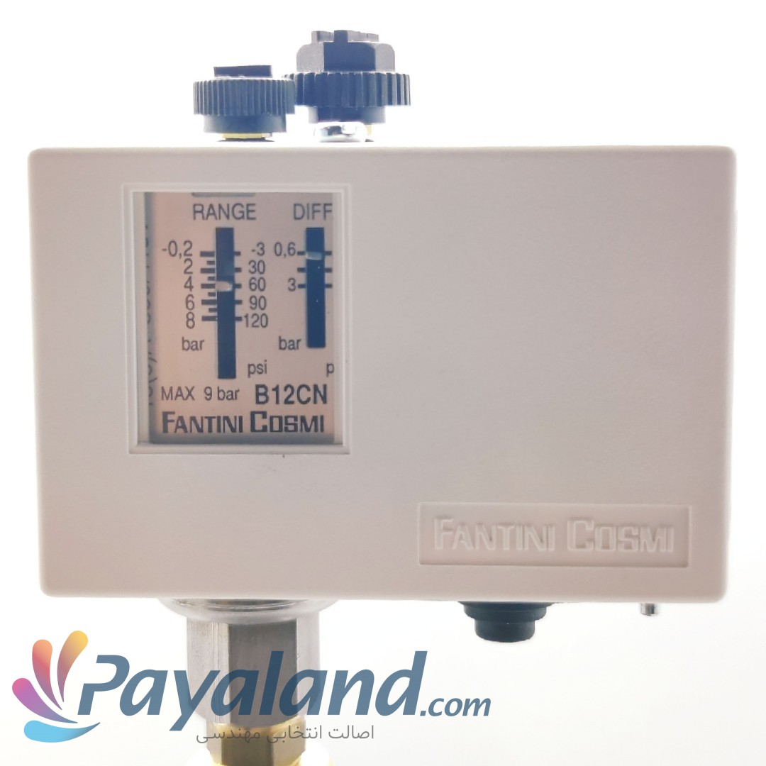 پرشرسوئیچ فانتینی 8 - 0/2 بار تیپ B12CN