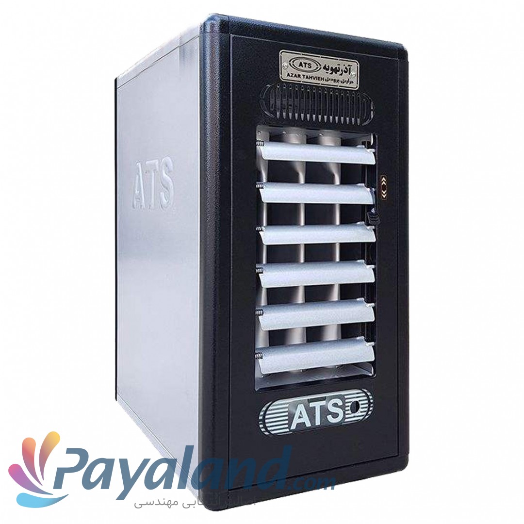 بخاری - هیتر سه شعله فروشگاهی اذرتهویه تیپ A618 (گازشهری)