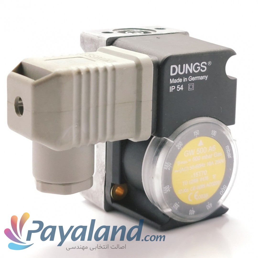 پرشرسوئیچmbar100-500 DUNGS تیپ GW 500 A6 (جثه کوچک)