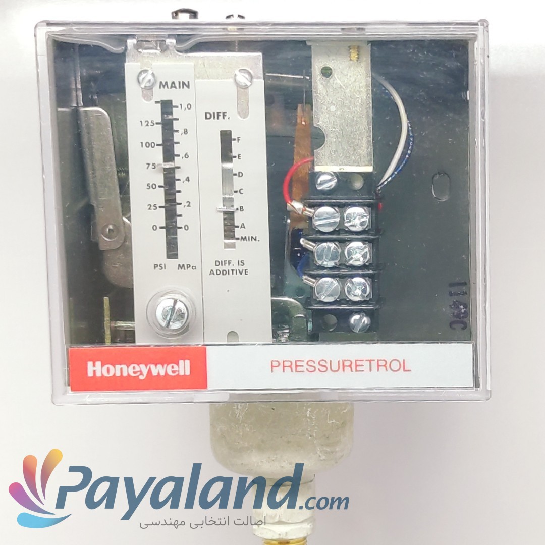 پرشرسوئیچ هانیول10 بارتدریجی (مکانیکی)( 150PSI - 5 ) تیپ L91B 1050
