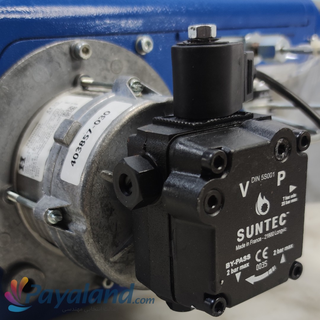 مشعل گازوئیلی 3-1 ایران رادیاتور 93.000Kcal/h مدل RA2 موتور ایرانی