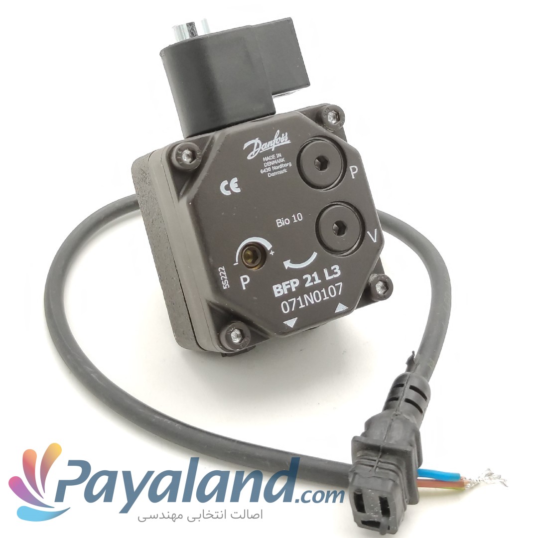 پمپ مشعل دانفوس راست با شیر تیپ BFP 21 L3