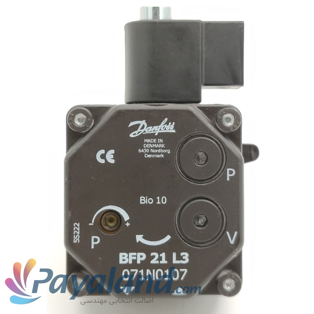 پمپ مشعل دانفوس راست با شیر تیپ BFP 21 L3